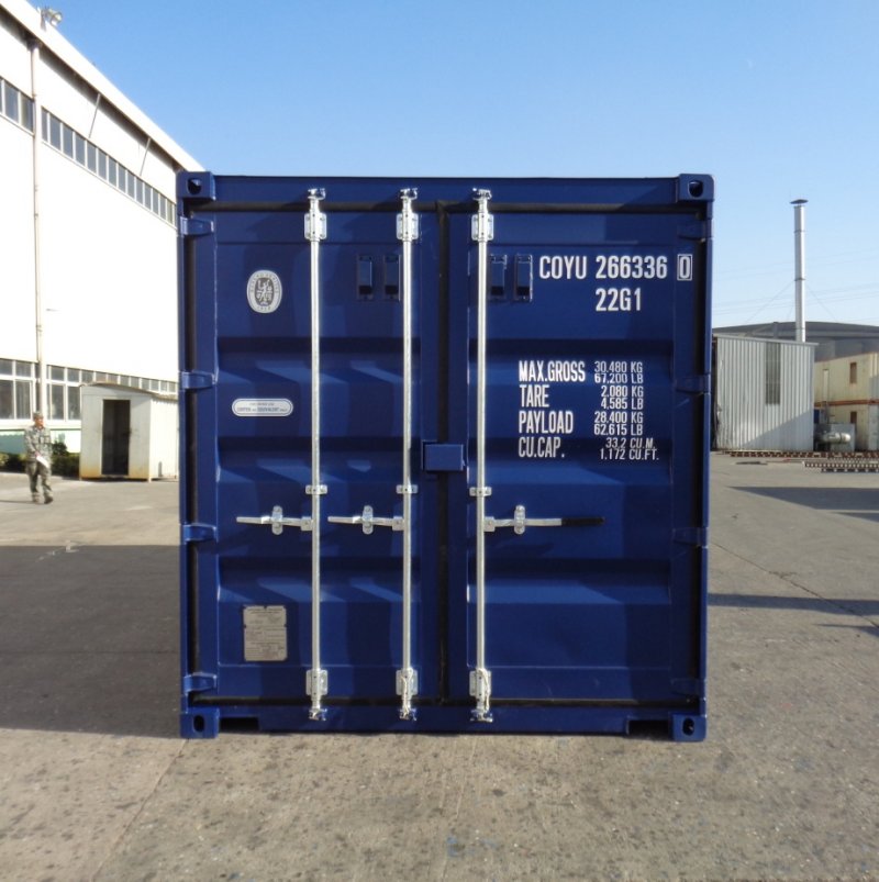 Shipping container self storage